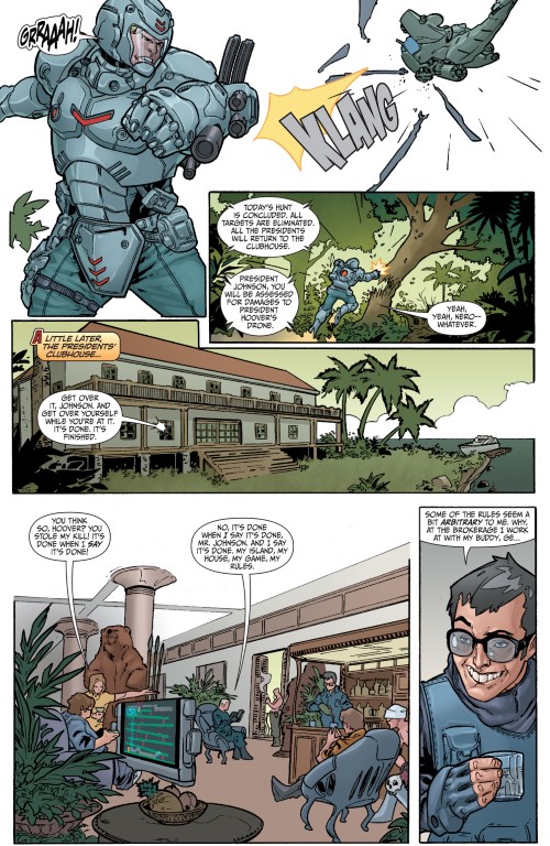 Secret Six #23 pg. 3 - published by RB Silva